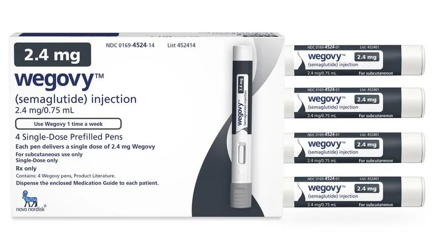 Wegovy é um remédio para perda de peso.