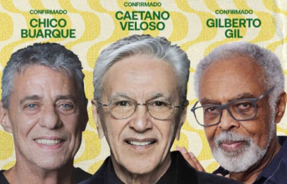  Chico Buarque, Caetano Veloso e Gilberto Gil - cantores vão , vão liderar as manifestações que serão realizadas em mais de uma dúzia de cidades do País contra o que os críticos denominaram de "PEC da Bandidagem"