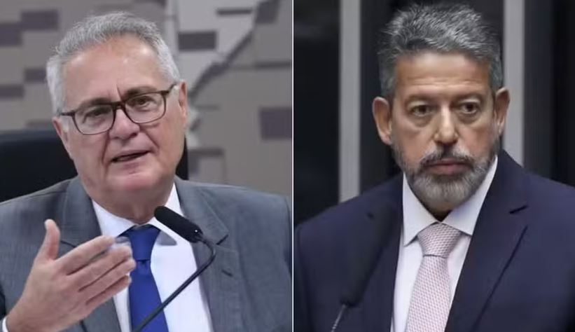 O senador Renan Calheiros (MDB) e o deputado Arthur Lira (PP) 