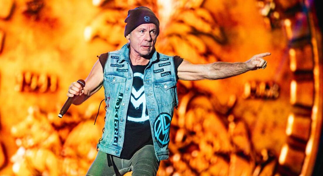 Bruce Dickinson foi uma das atrações da segunda noite do The Town