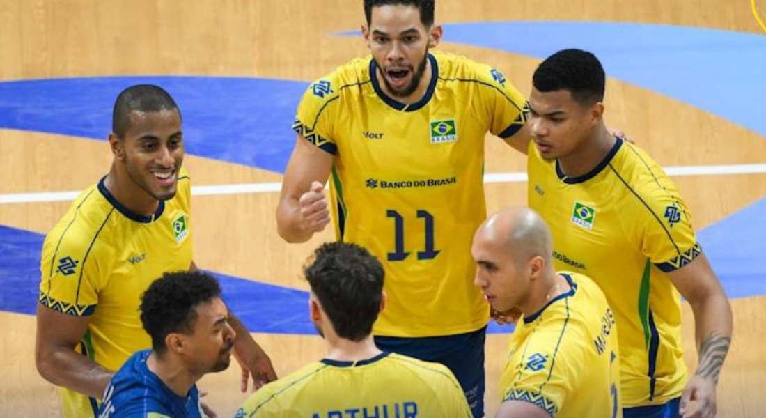 Seleção brasileira masculina de vôlei sofreu para vencer a China