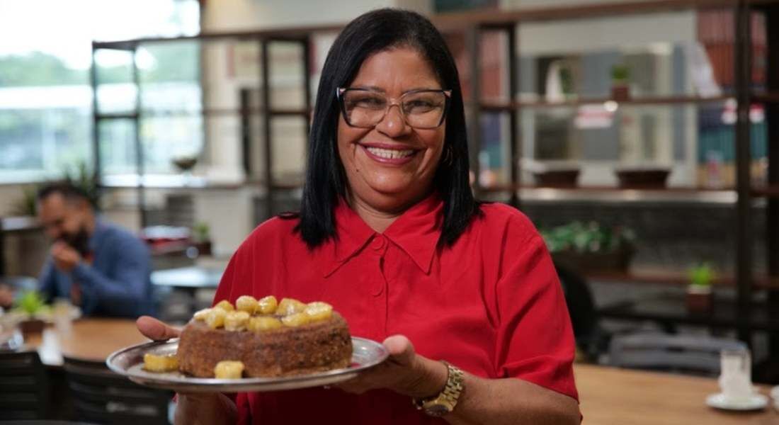 Dona Delma vai cozinhar nas casas dos telespectadores