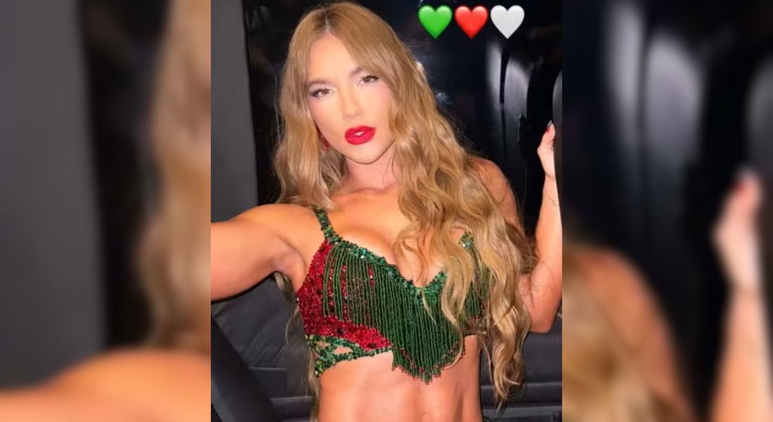 Virginia Fonseca foi coroada na noite de sábado (20) como rainha de bateria da Grande Rio para o Carnaval 2026