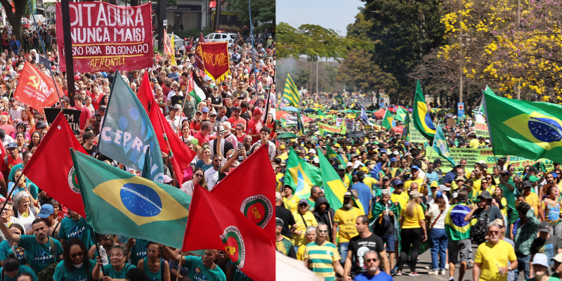 Sete de Setembro mobiliza esquerda e conservadores