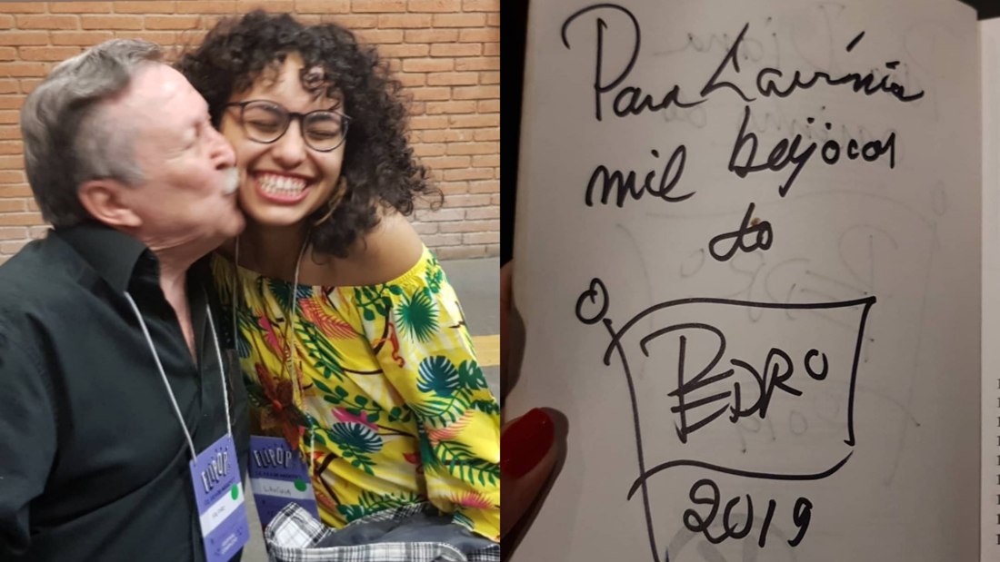 A autora Lavínia Rocha viralizou ao mencionar Pedro Bandeira