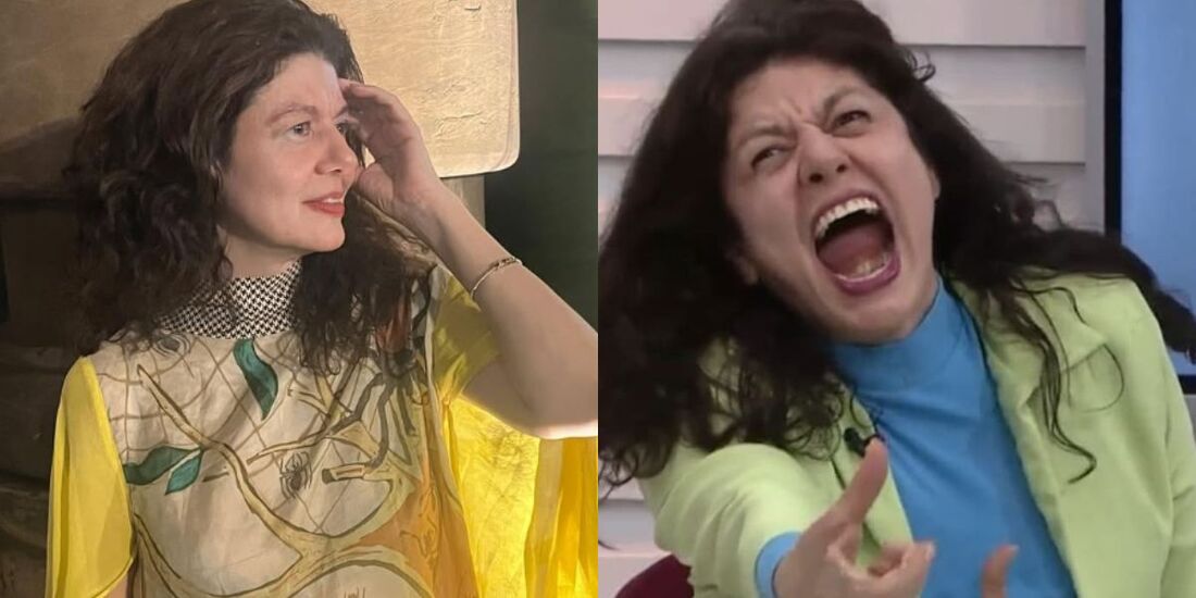 Gilda Nomacce esteve no JMTV e surpreendeu as apresentadoras do telejornal