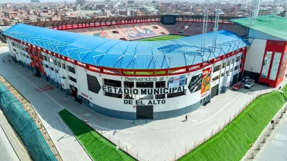 Estádio Villa Ingenio, em El Alto, na Bolívia, é o palco do jogo entre Brasil e Bolívia nesta terça-feira (9)
