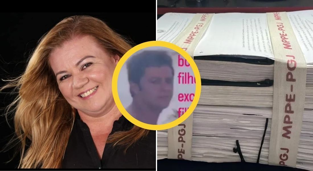 A advogada Allira Lira (à esq.) escreveu um livro para contar a história do processo (à dir.) que investigou a morte de seu irmão, Isaías (centro), em 2005. Documentos somam milhares de páginas