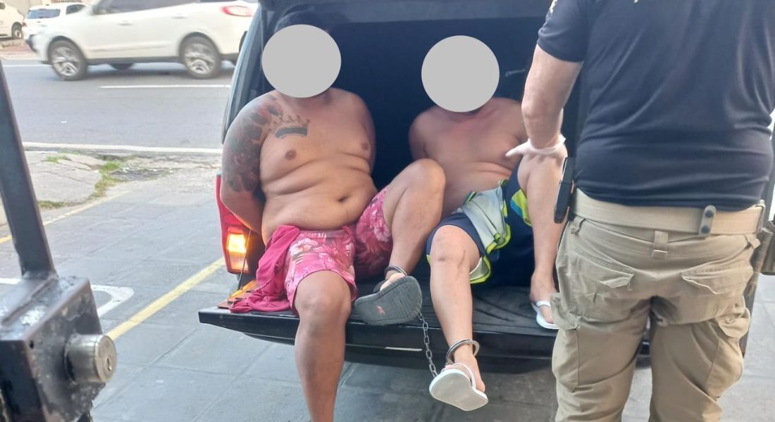 Homens foram presos no bairro de Tabajara, em Olinda