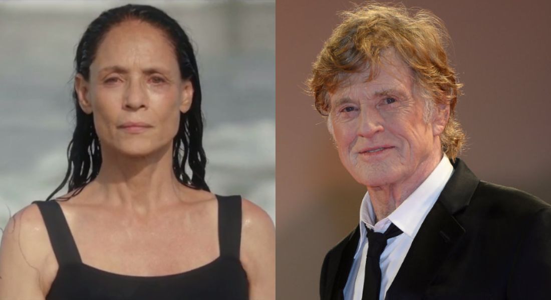Sônia Braga e Robert Redford