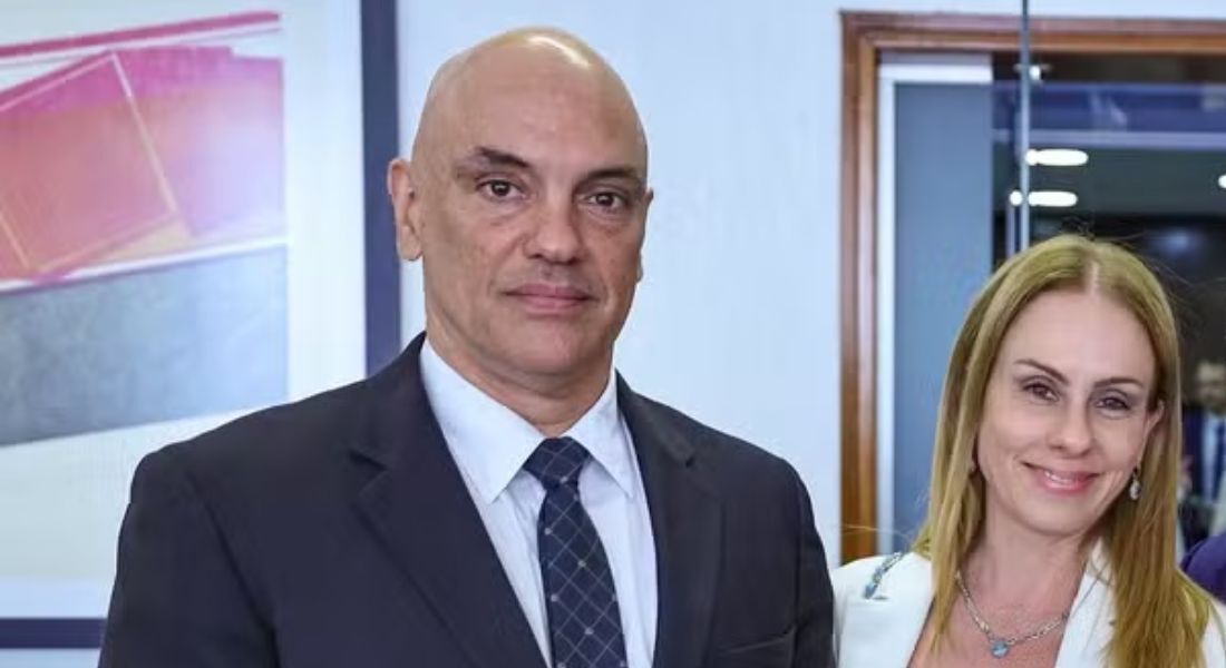 Alexandre de Moraes e a esposa, Viviane Barci de Moraes