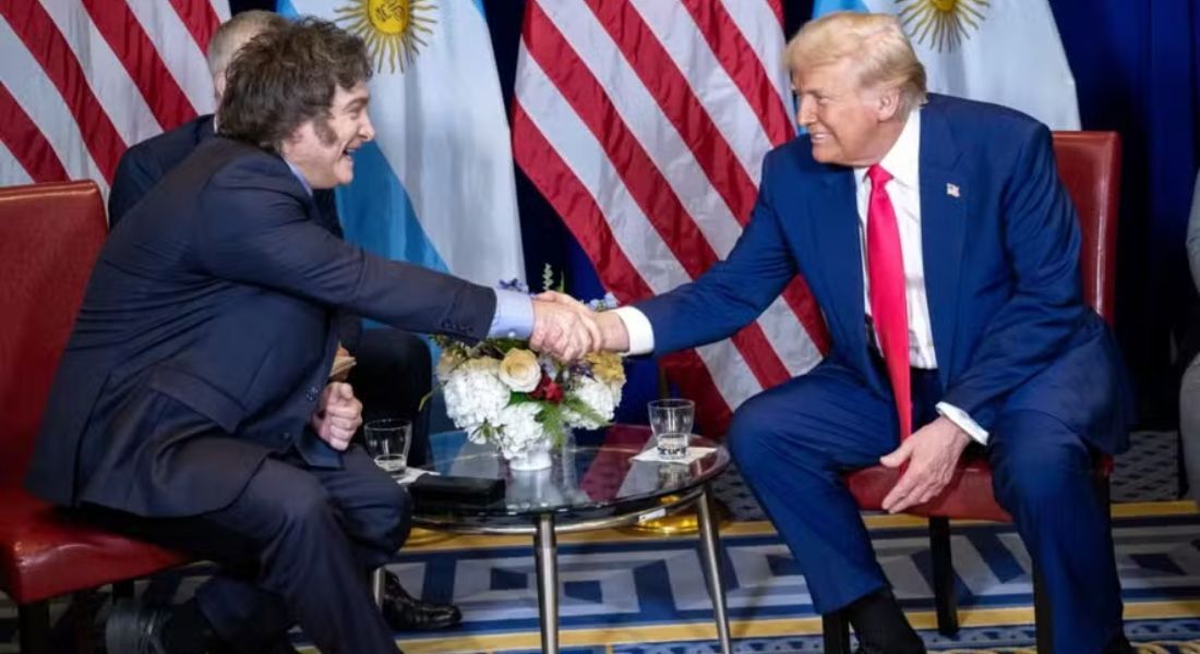 O presidente argentino, que já anunciou que está negociando um empréstimo com o Tesouro americano