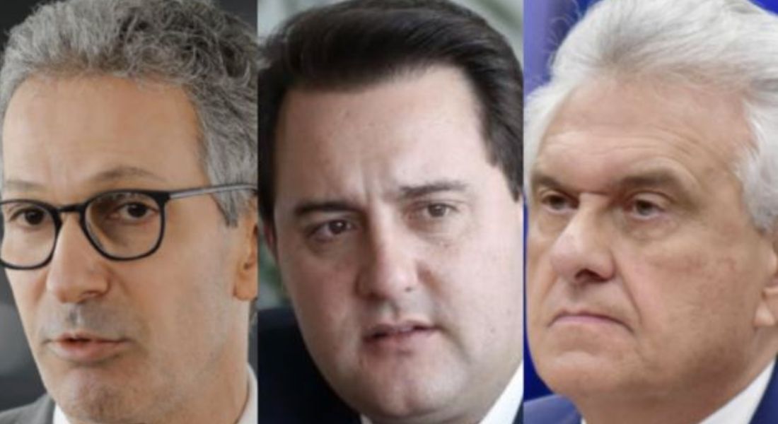 Governadores Romeu Zema, Ratinho Júnior e Ronaldo Caiado