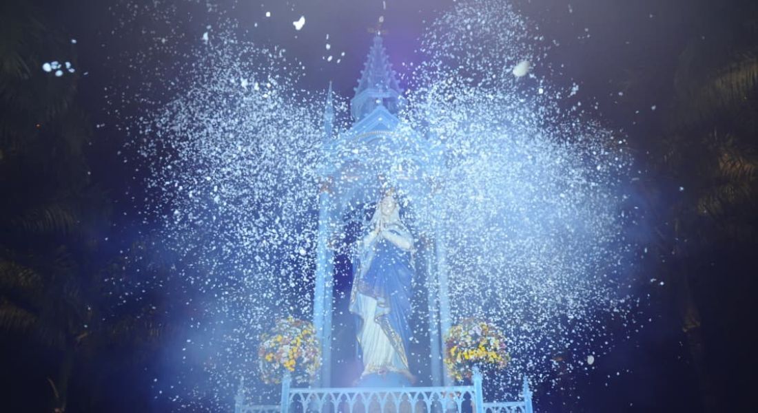 Imagem de Nossa Senhora da Conceição foi restaurada