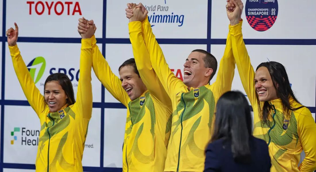 Com direito a recorde mundial, Brasil brilha no Mundial de natação