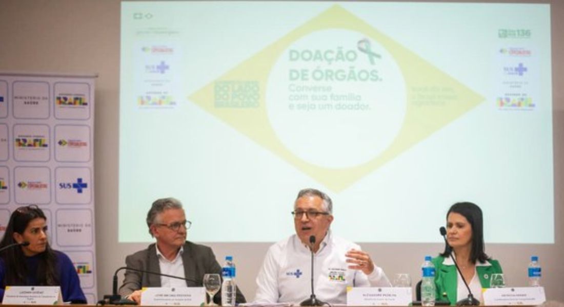 Lançamento da campanha de doação de órgãos