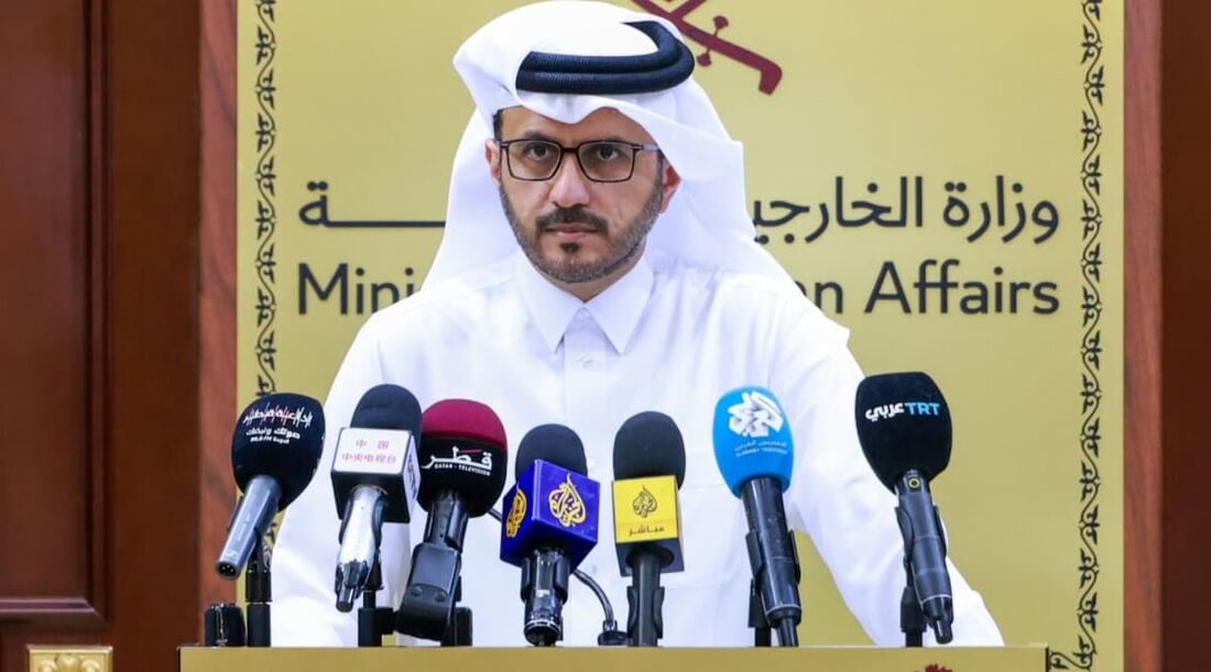 O porta-voz do Ministério das Relações Exteriores do Catar, Majed Al Ansari