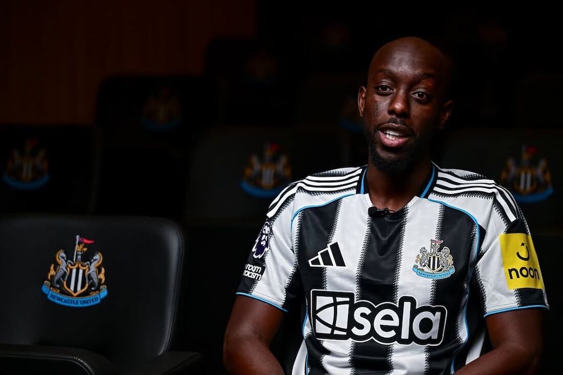 Yoane Wissa, jogador do Newcastle