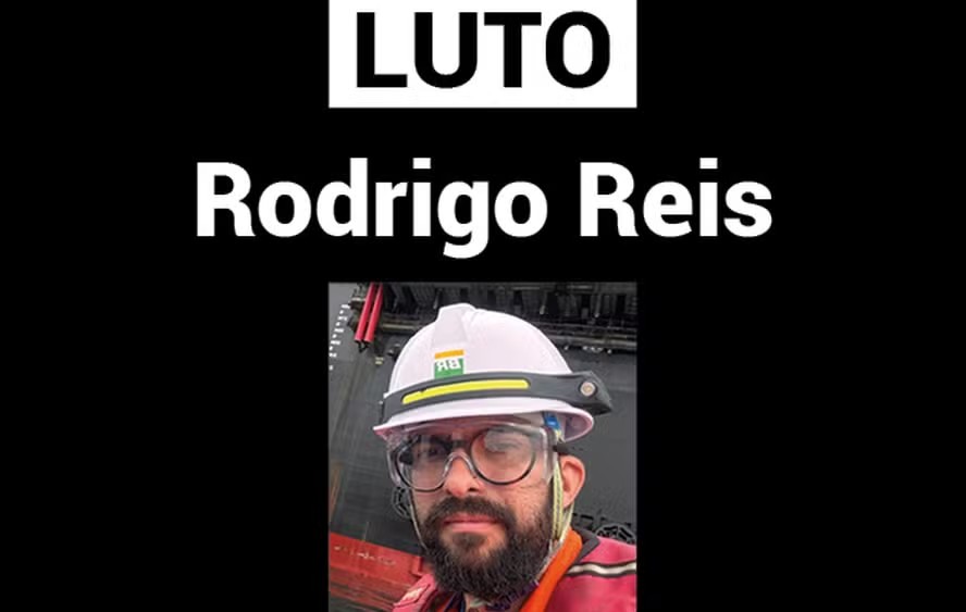 Rodrigo Reis morreu em acidente em estaleiro na Coreia do Sul 