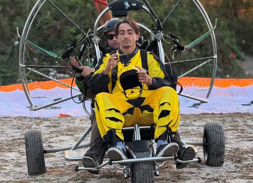 Gabriel Farrel, empresário de 31 anos que morreu em acidente de paraquedas no Rio