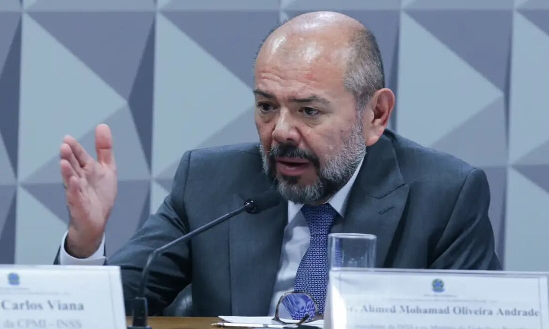 O ex-ministro da Previdência Social do governo Bolsonaro e ex-presidente do Instituto Nacional do Seguro Social (INSS), Ahmed Mohamad Oliveira.