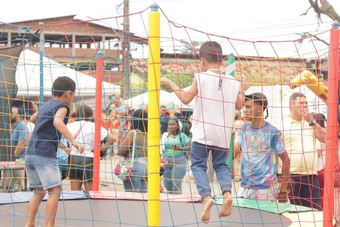 Dia A promove momento de diversão para crianças atípicas no Cabo de Santo Agostinho