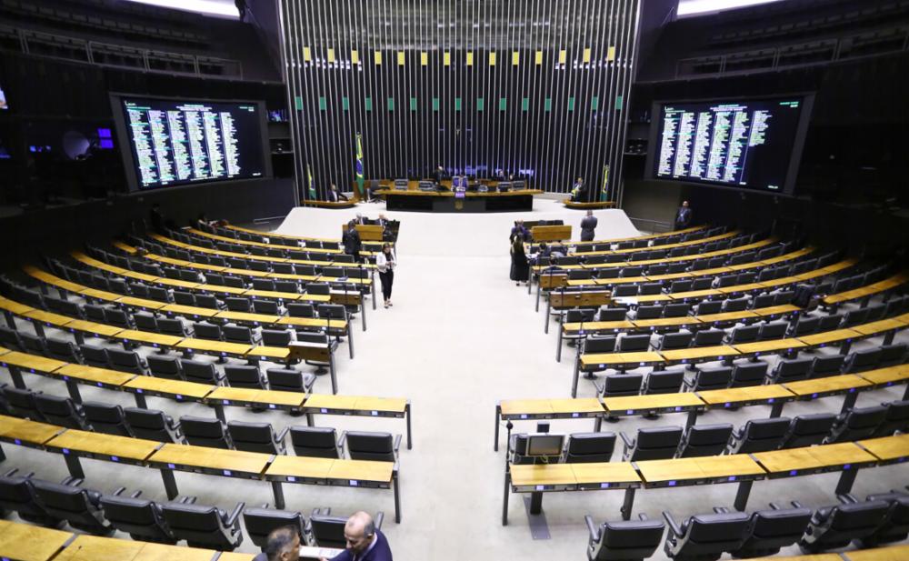 Plenário da Câmara dos Deputados, em Brasília