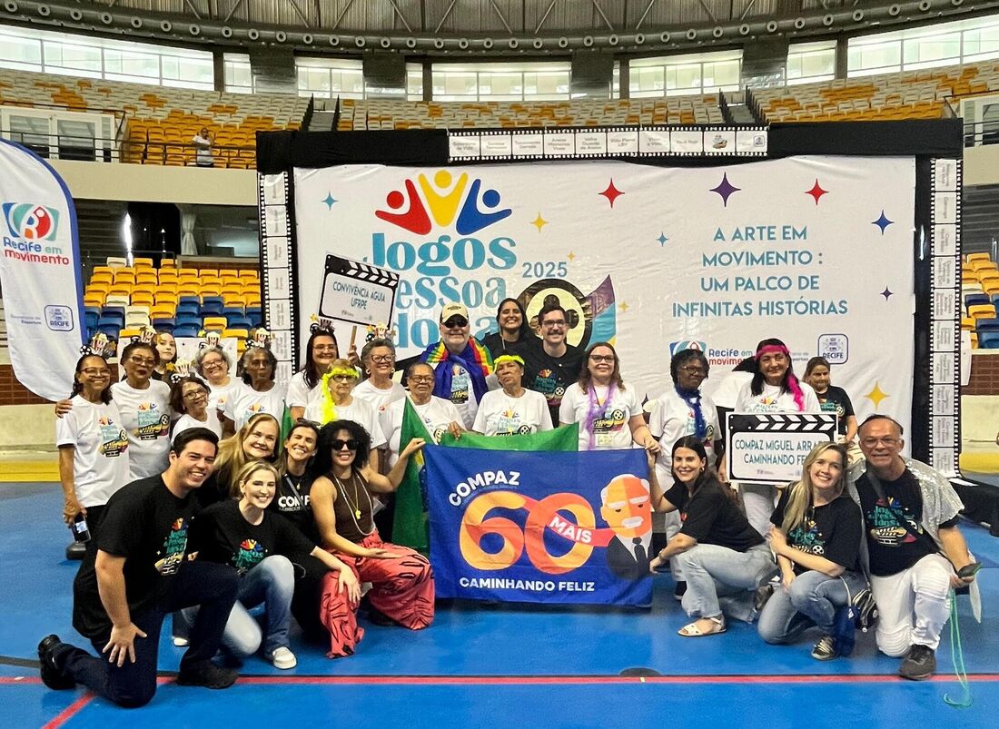 Jogos promovem integração social e valorizam o protagonismo da pessoa idosa