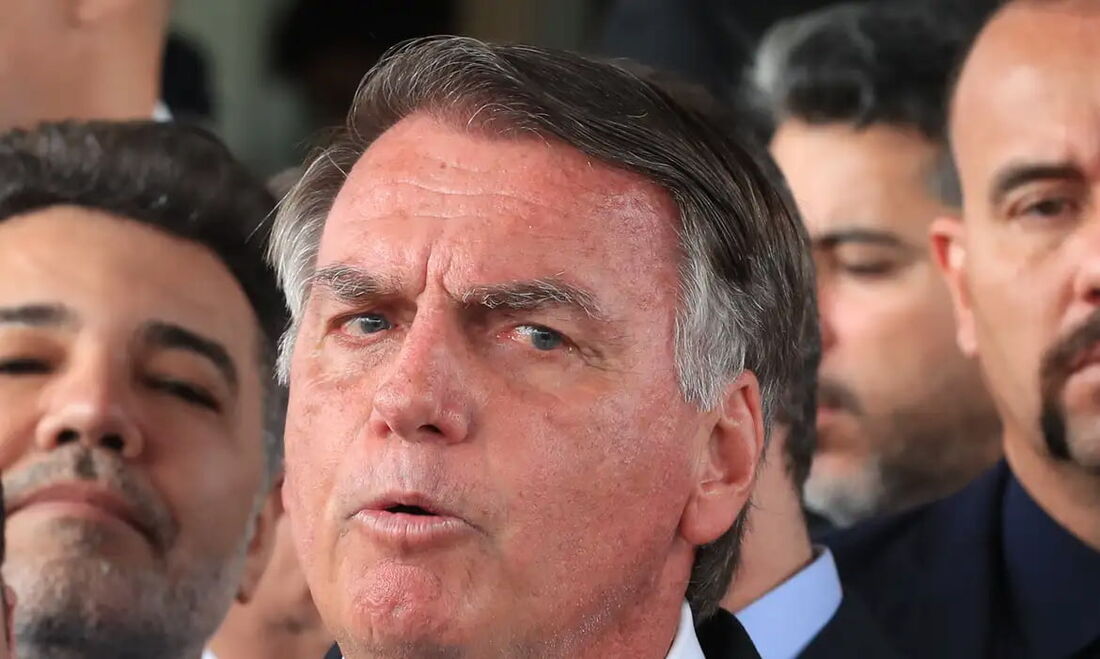 O ex-presidente Jair Bolsonaro