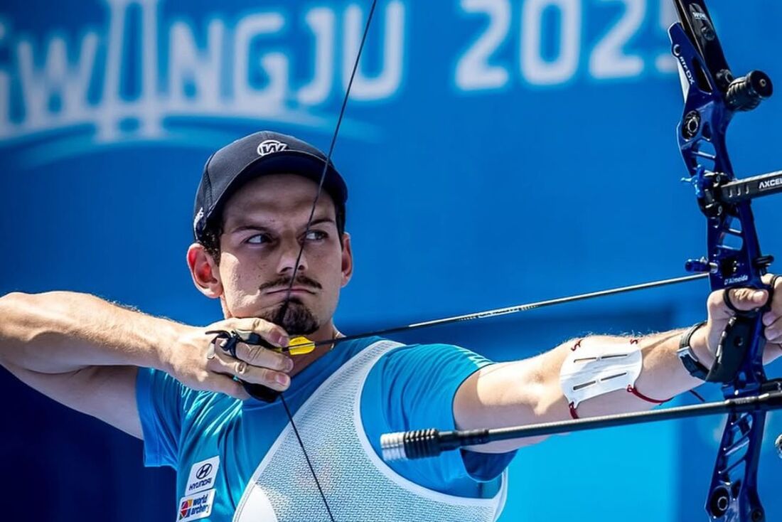 Marcus D'Almeida no Mundial de Tiro com Arco