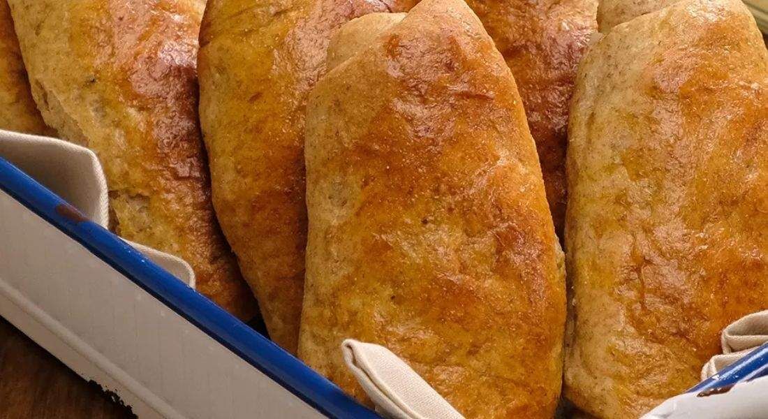 Pão caseiro de batata-doce