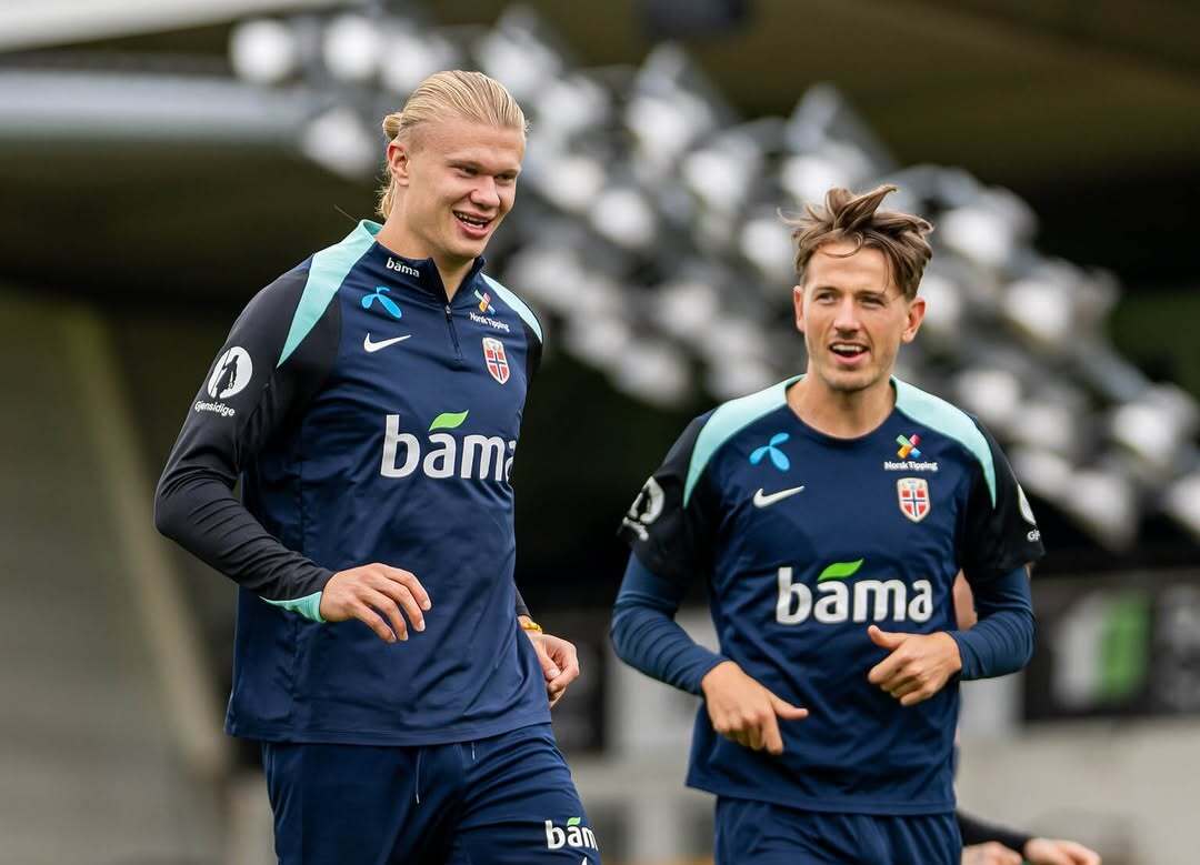 Haaland tratou o incidente com bom humor em postagem nas redes sociais