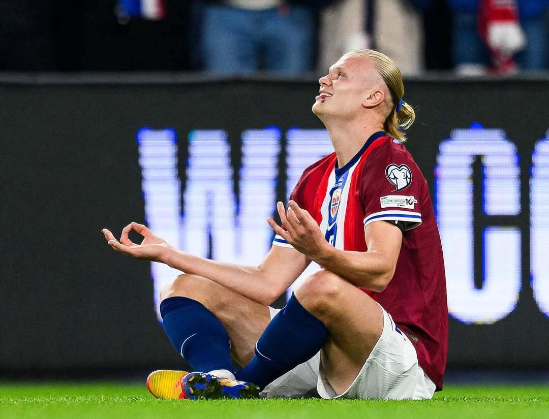 Noruega aplicou goleada histórica de 11x1 na Moldávia, com direito a cinco gols de Haaland