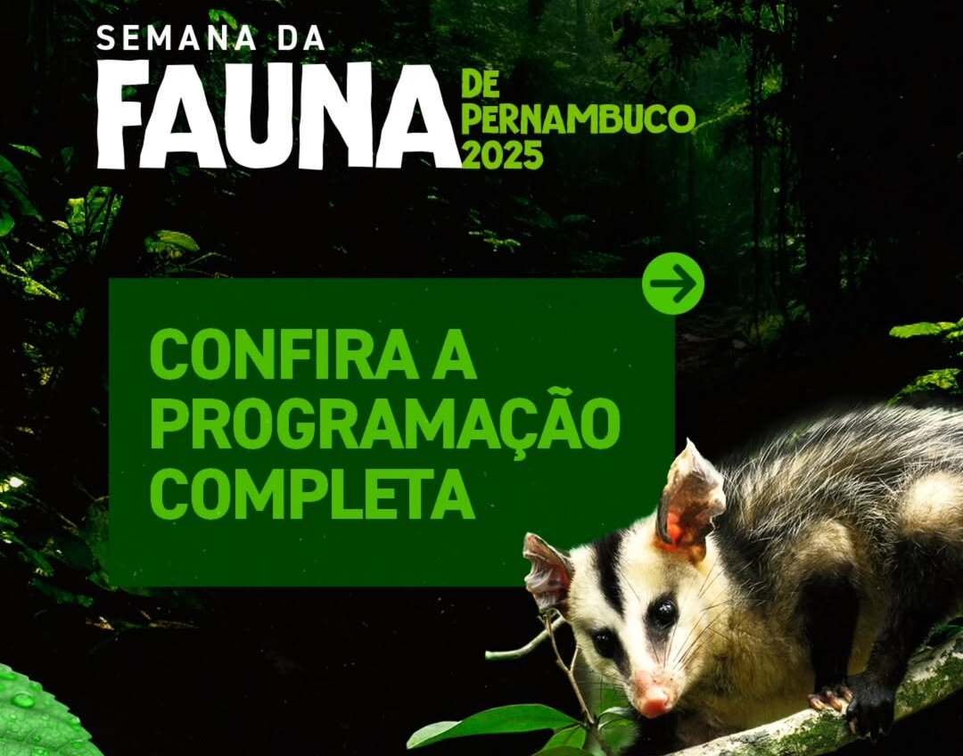 Iniciativa é promovida pela Secretaria Estadual de Meio Ambiente, CPRH e Parque Dois Irmãos