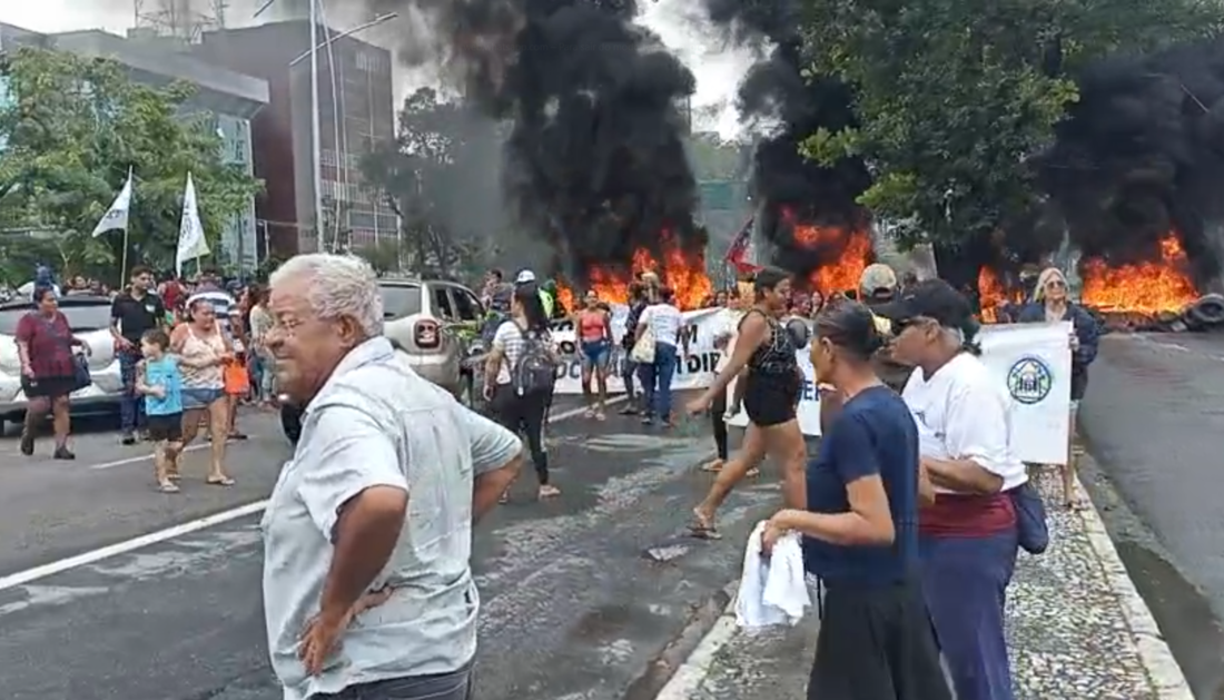 Corpo de Bombeiros foi acionado e disse ter enviado uma viatura ao local
