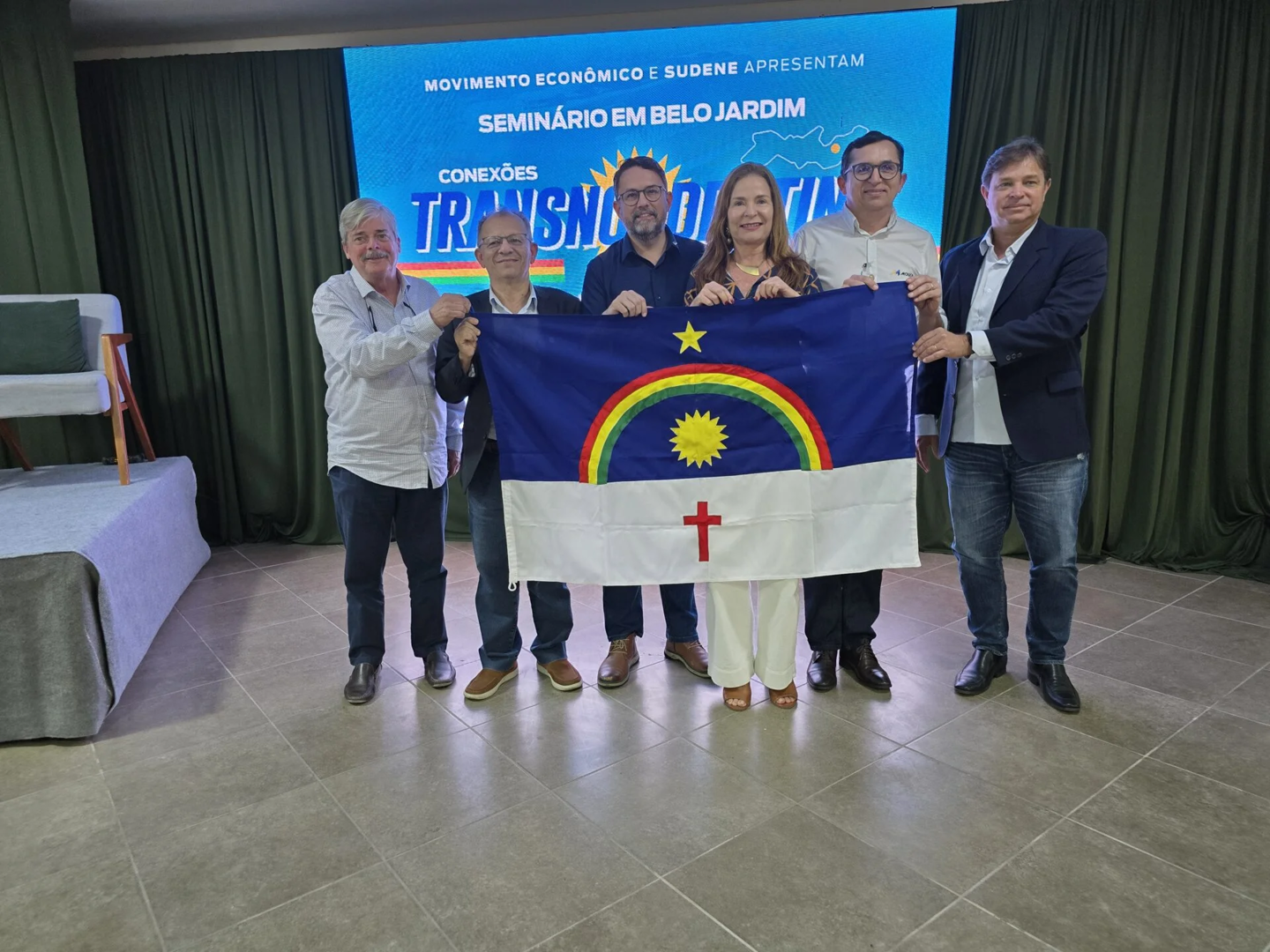 Mobilização pela retomada das obras da Transnordestina em Pernambuco marca evento em Belo Jardim.