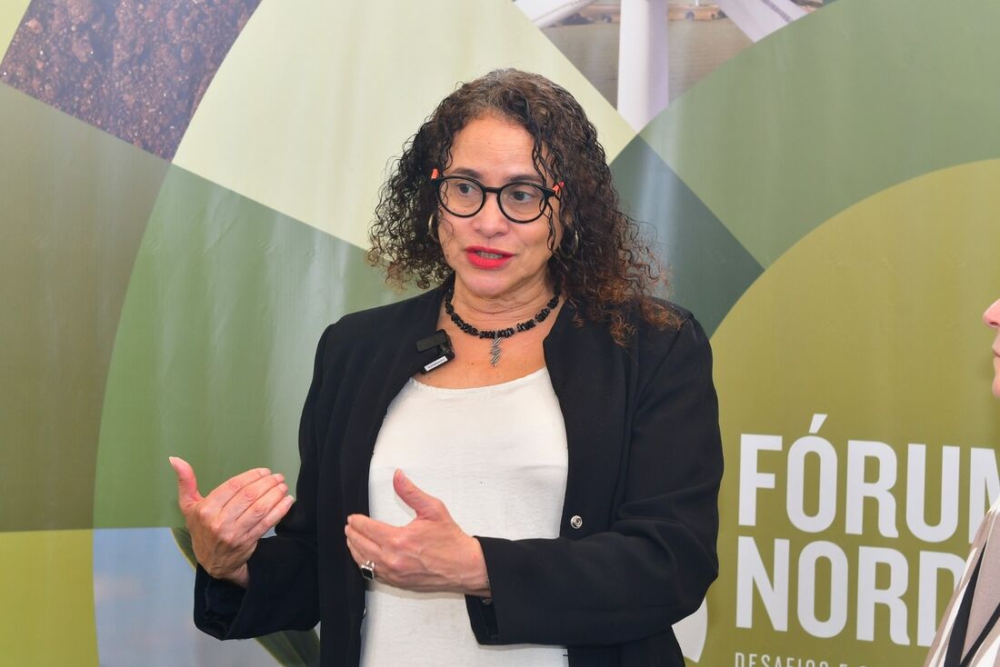 A ministra da Ciência e Tecnologia, Luciana Santos