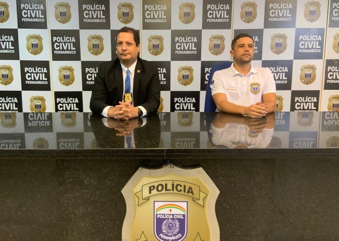 Delegado Ney Luiz, titular da Delegacia de Polícia de Porto de Galinhas, deu detalhes sobre a investigação hoje