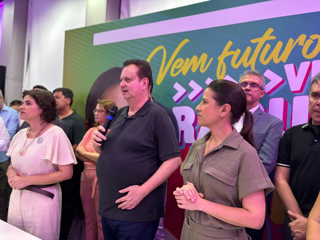 Kassab participou de inauguração da sede do PSD em Pernambuco, ao lado da governadora Raquel Lyra