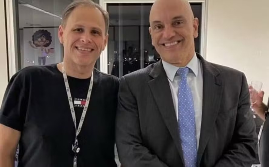 Eduardo Tagliaferro e Alexandre de Moraes 