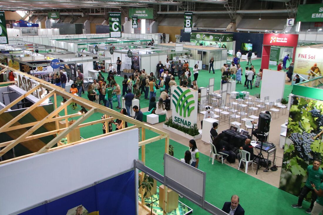 Agrinordeste, feira gratuita voltada para o agronegócio, começa em Olinda