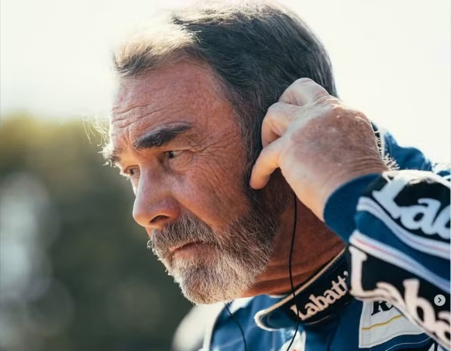 Nigel Mansell, campeão da Fórmula 1 em 1992