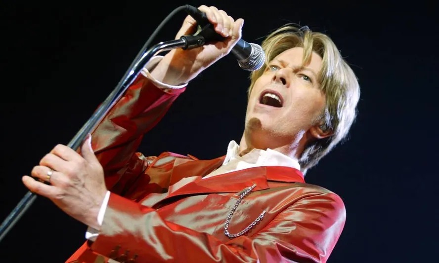 David Bowie na época do lançamento do disco 'Reality', em 2002 