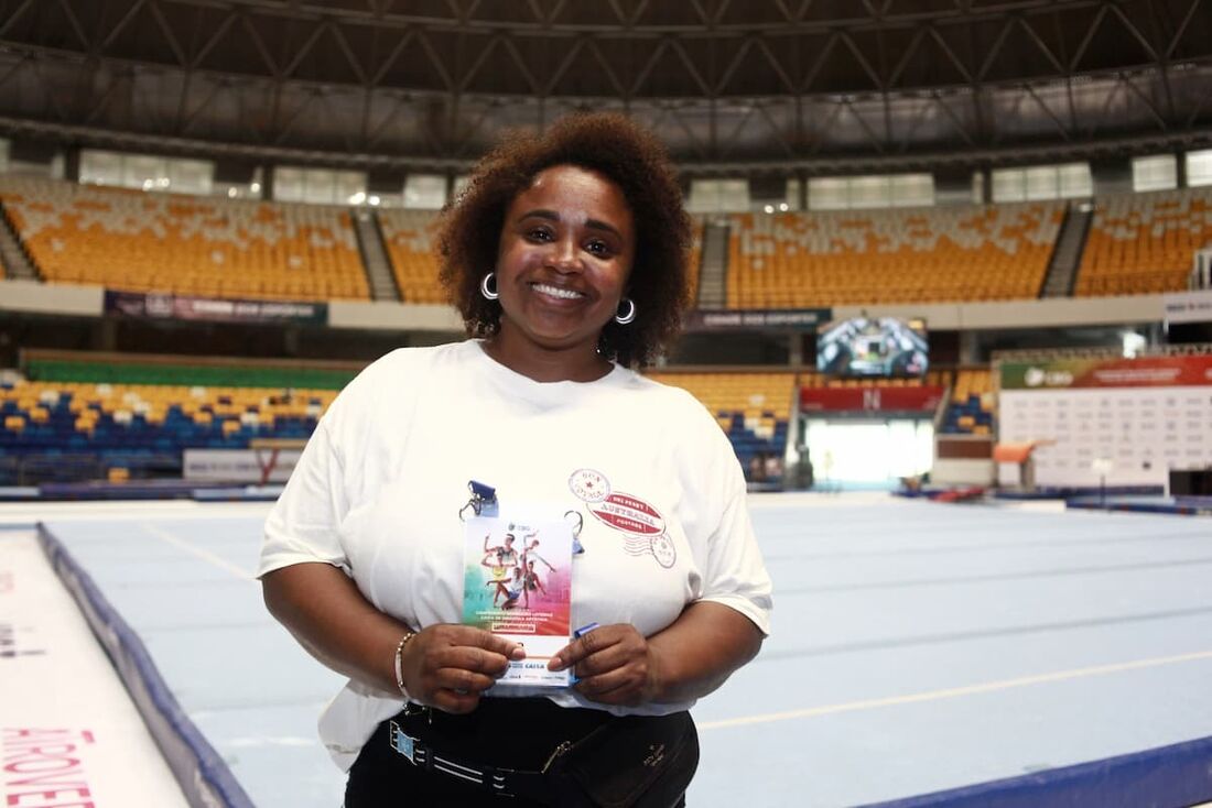 Daiane dos Santos, ex-ginasta olímpica do Brasil