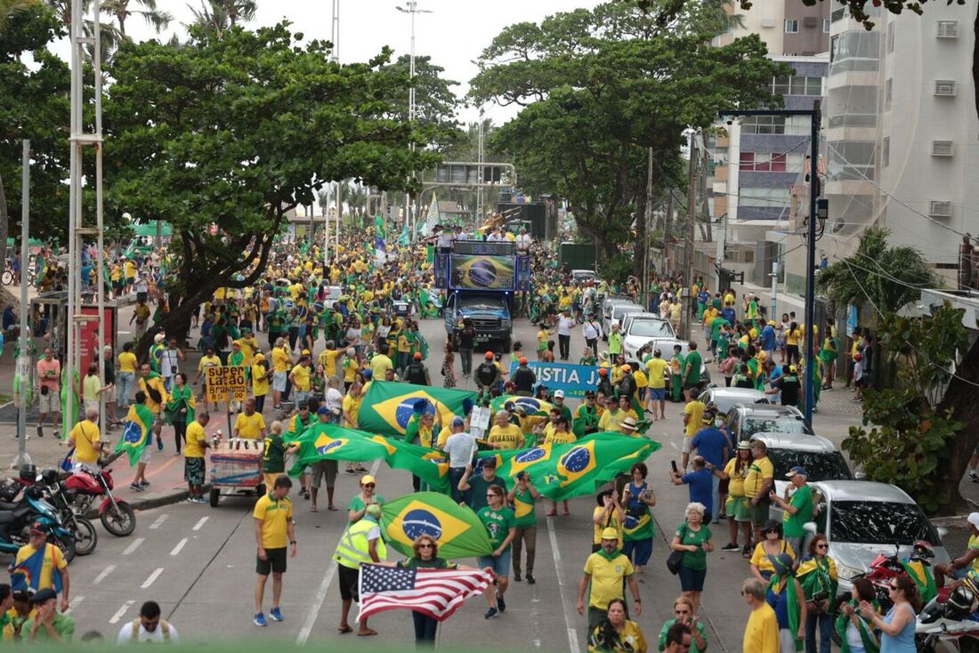 “Todos na rua”: aliados e apoiadores de Bolsonaro se reúnem no Recife neste domingo (7)