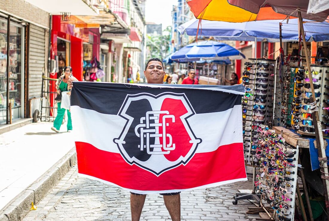 Romualdo Lopes, torcedor do Santa Cruz