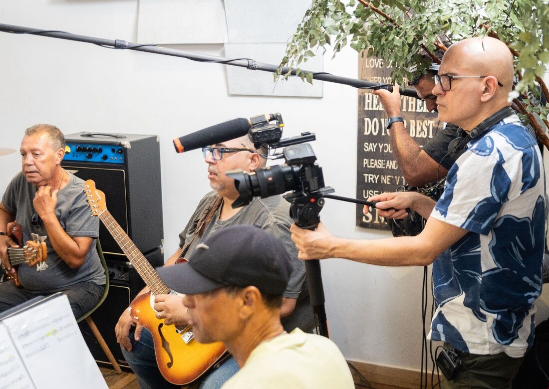 Produção do documentário Geraldo Azevedo Sobre o Sertão e o Destino