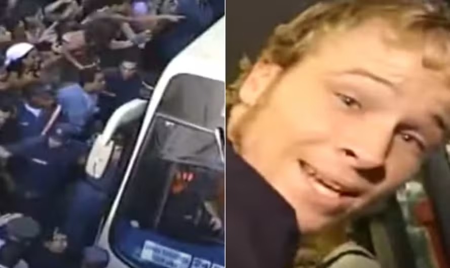 Backstreet Boys: no Rio, artistas ficaram cercados em ônibus 