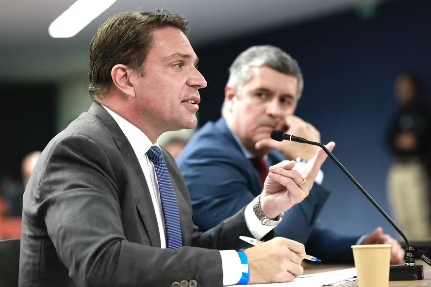 Alexandre Ramagem, ex-diretor da ABIN e deputado federal, em depoimento em ação penal de trama golpista, no STF 