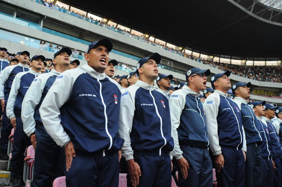 Aula inaugural do Curso de Formação e Habilitação de Praças (CFHP) da Polícia Militar de Pernambuco